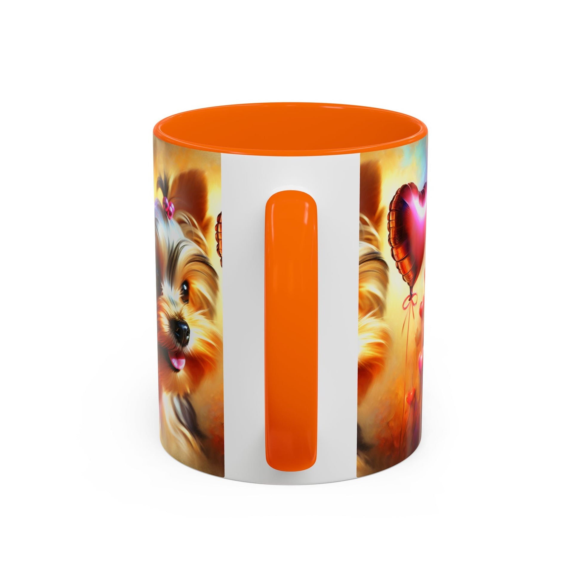 Tazza da Caffè con Dolce Cucciolo di Yorkshire Terrier - 330ml/450ml - Regalo Perfetto per Amanti dei Cani - Aky & Co.