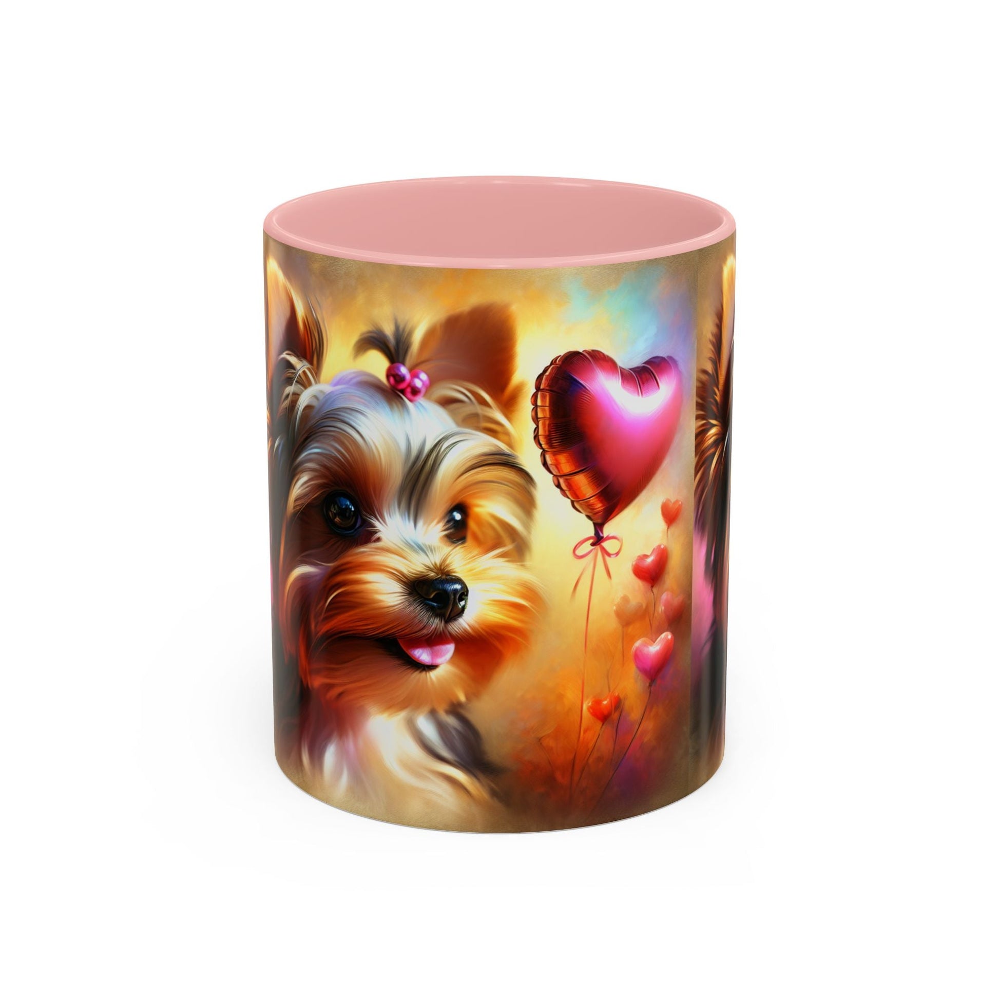 Tazza da Caffè con Dolce Cucciolo di Yorkshire Terrier - 330ml/450ml - Regalo Perfetto per Amanti dei Cani - AKYCO