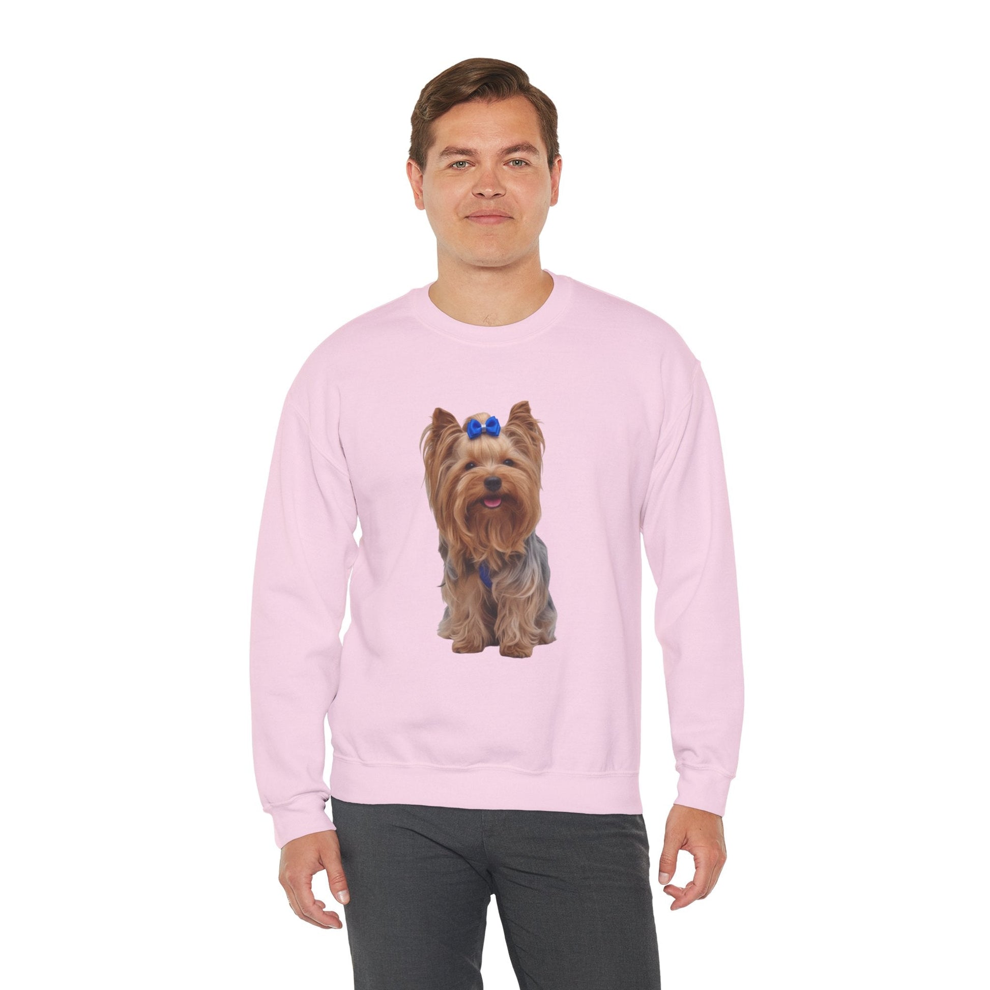 Felpa Girocollo Unisex AKYCO per amanti degli Yorkshire Terrier e Yorkie