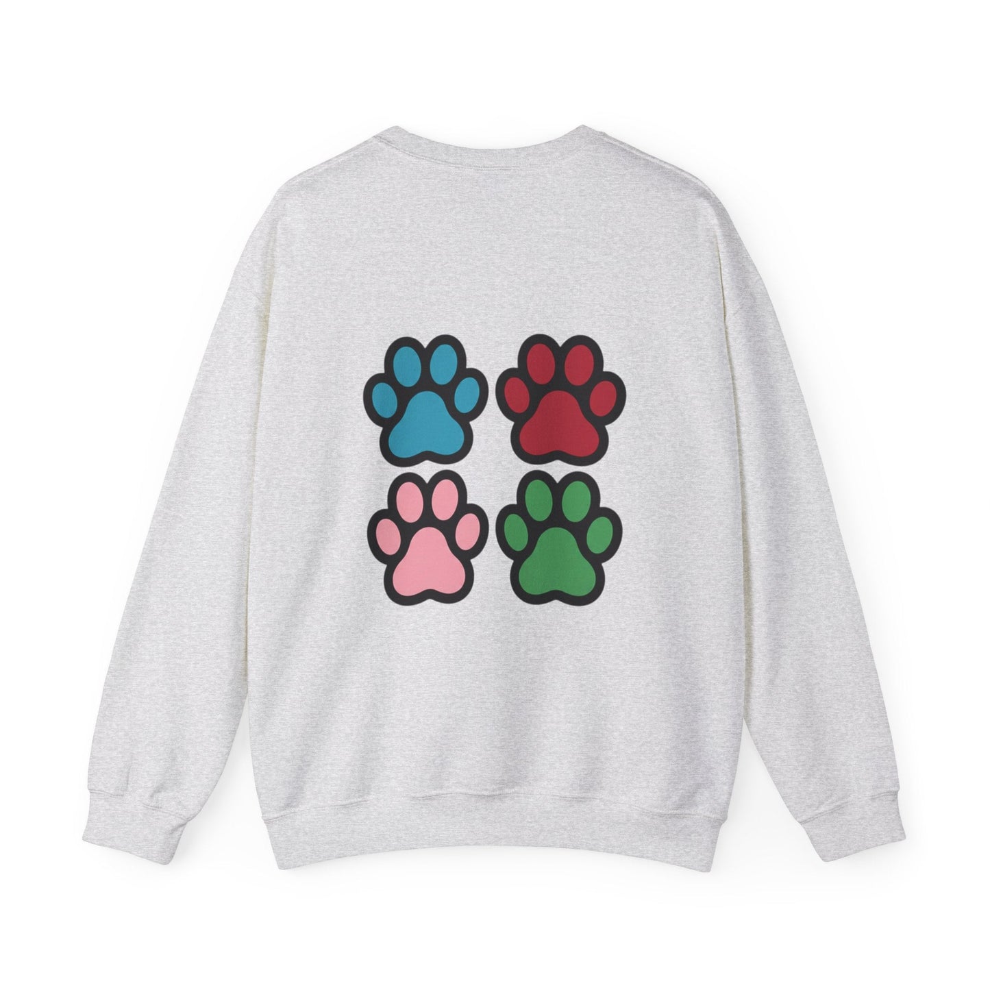 Impronte colorate felpa AKYCO vista da vicino