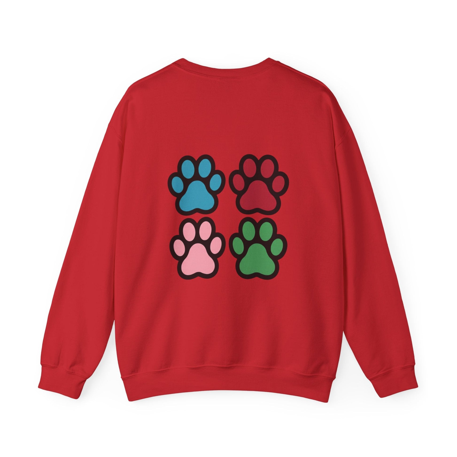 Impronte colorate felpa AKYCO vista da vicino