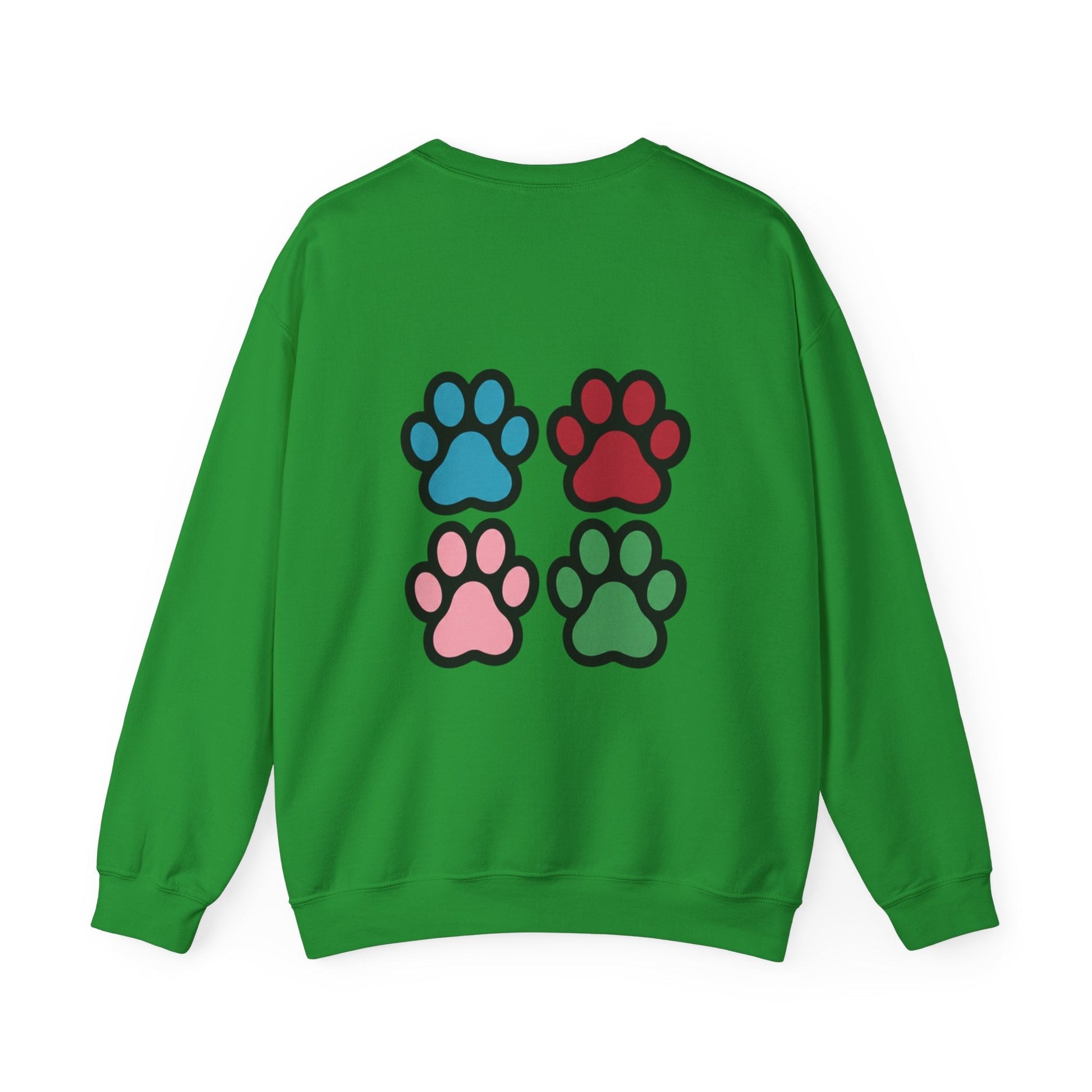 Impronte colorate felpa AKYCO vista da vicino