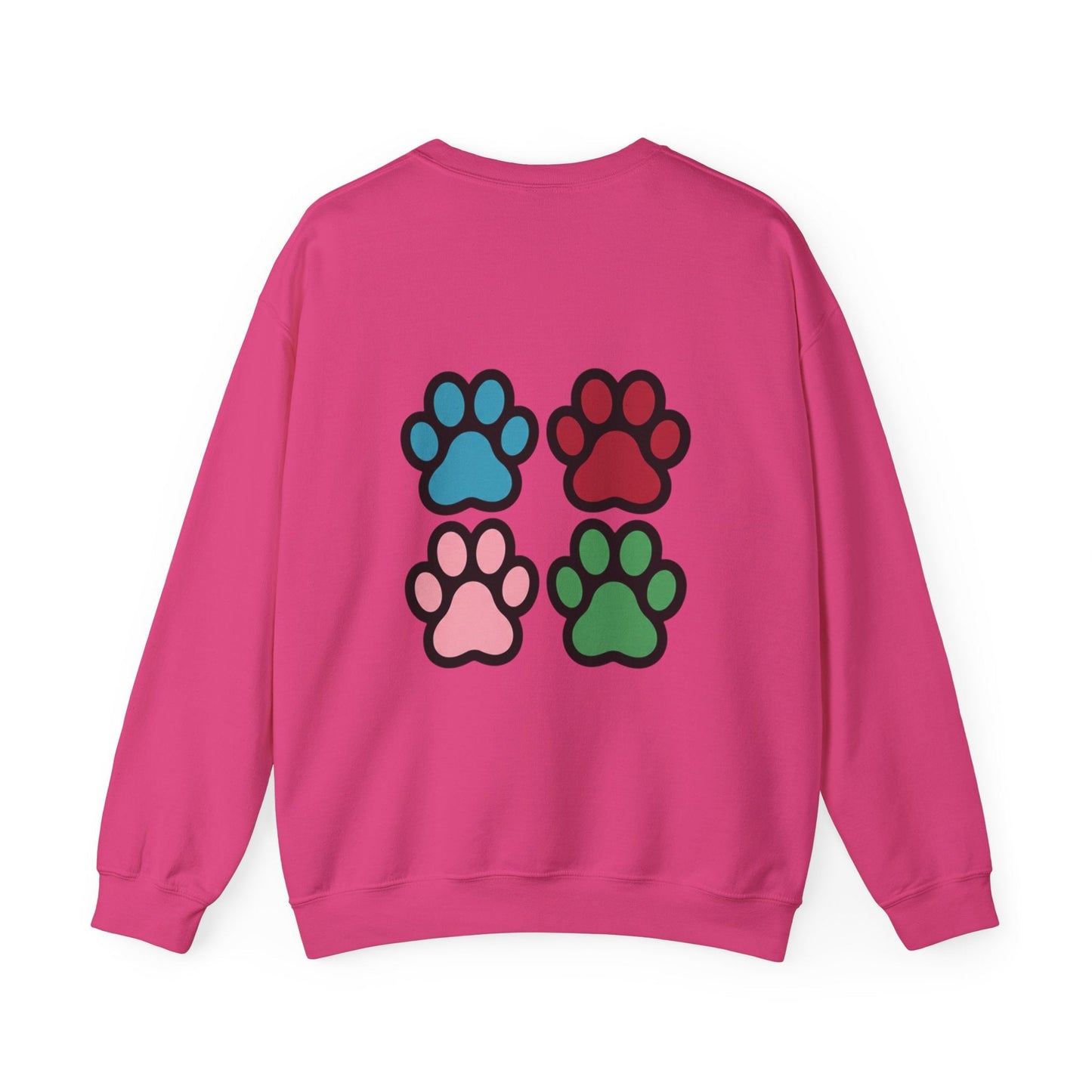 Impronte colorate felpa AKYCO vista da vicino