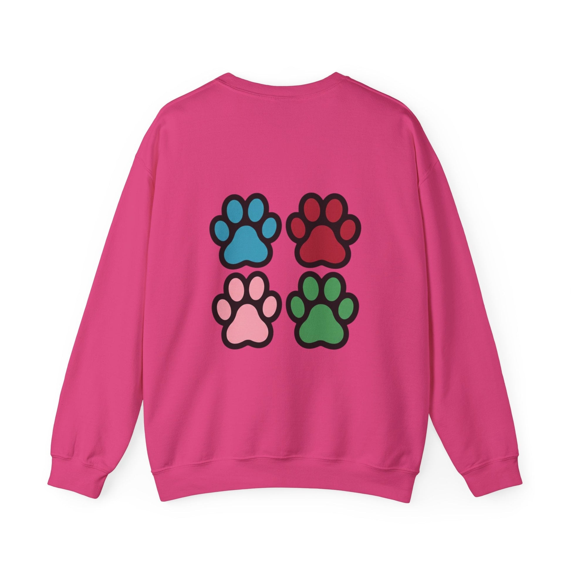 Impronte colorate felpa AKYCO vista da vicino