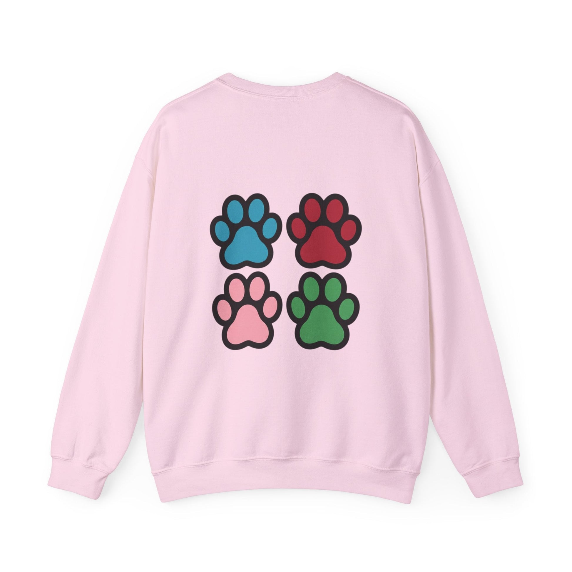 Impronte colorate felpa AKYCO vista da vicino